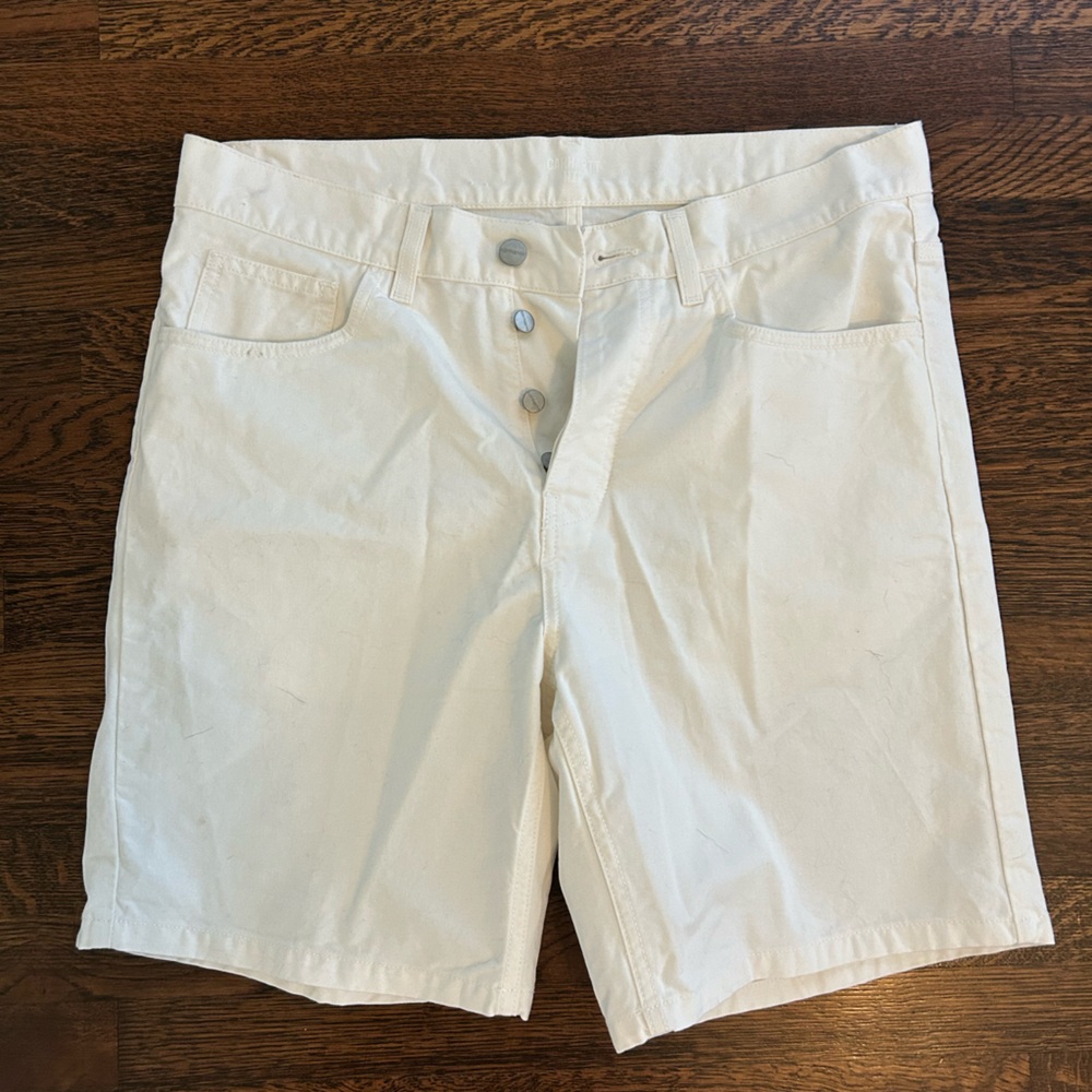 Carhartt WIP White Shorts